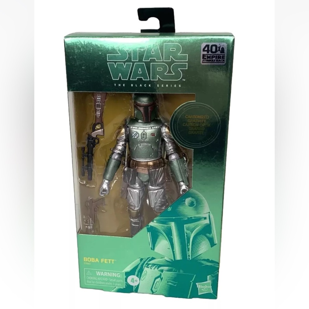 Star Wars The Black Series Boba Fett Action Figure Toy 40th ESB E9927
